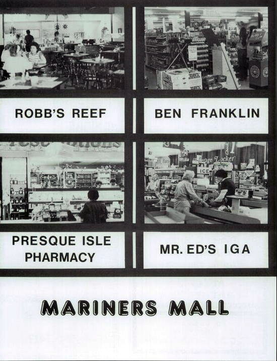 Mariners Mall - 1986 Yearbook Ad (newer photo)